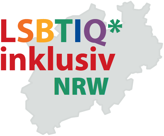 Logo: LSBTIQ* inklusiv NRW